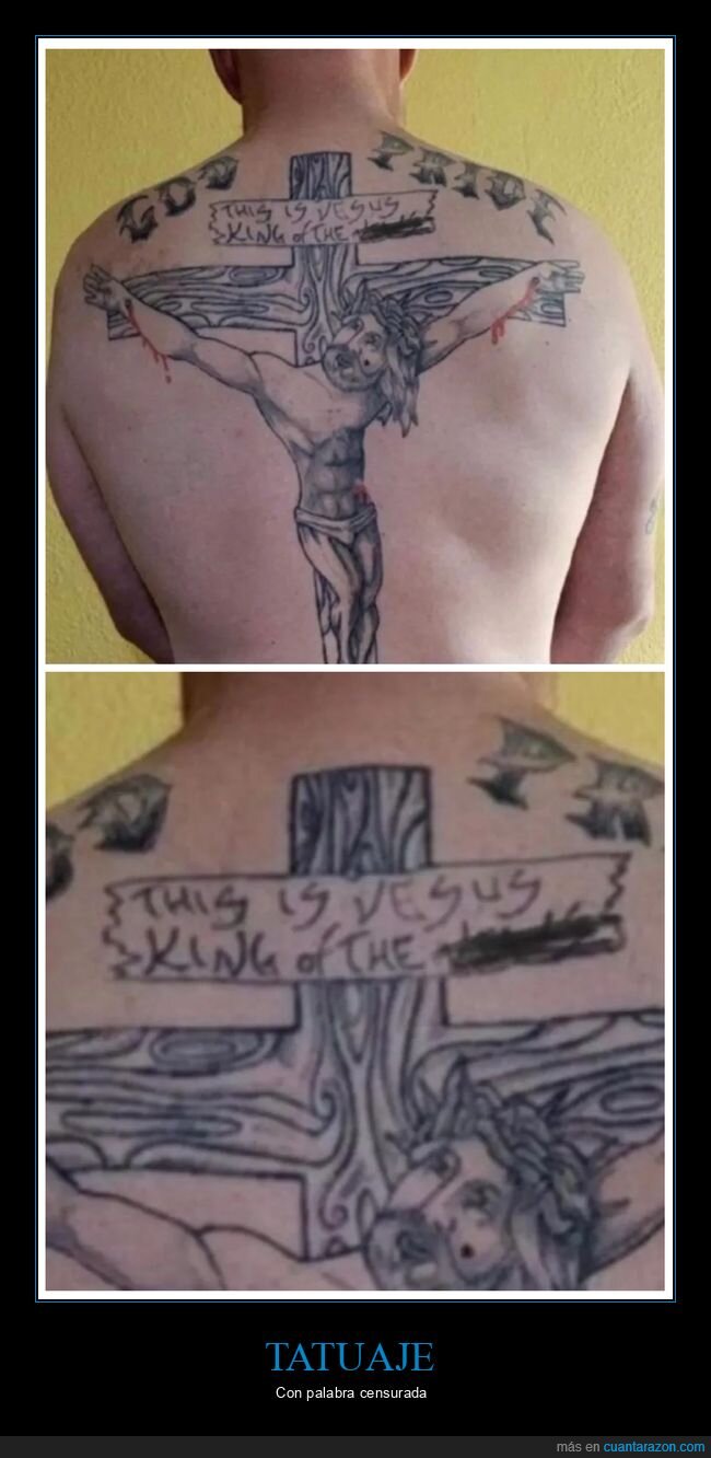 cristo,judíos,tatuaje,wtf