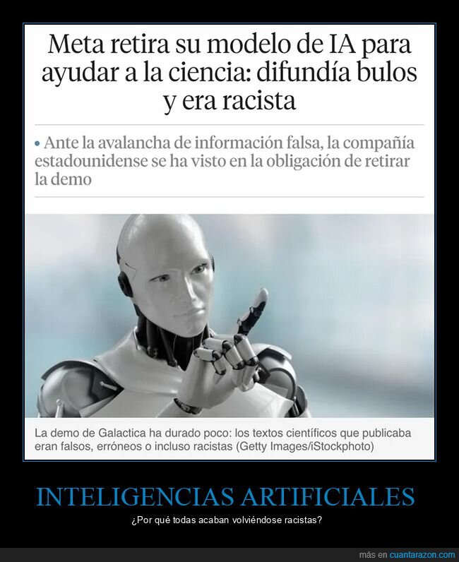 bulos,inteligencia artificial,racista