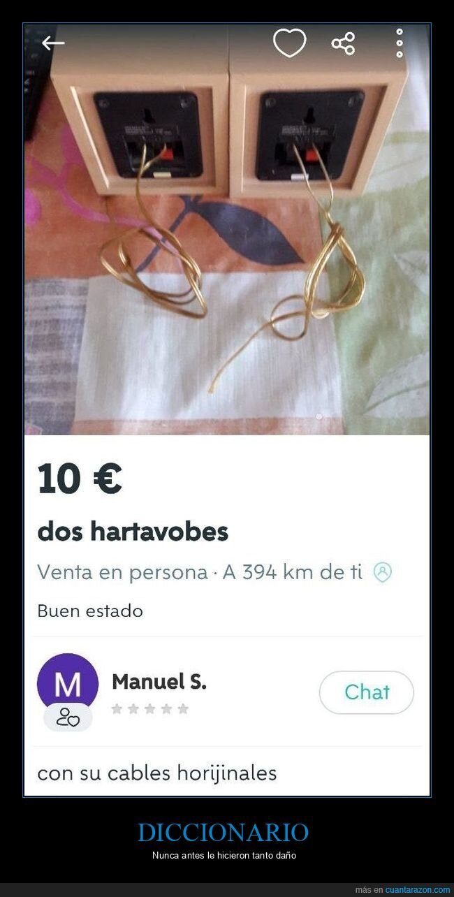 altavoces,anuncios,wallapop,ortografía