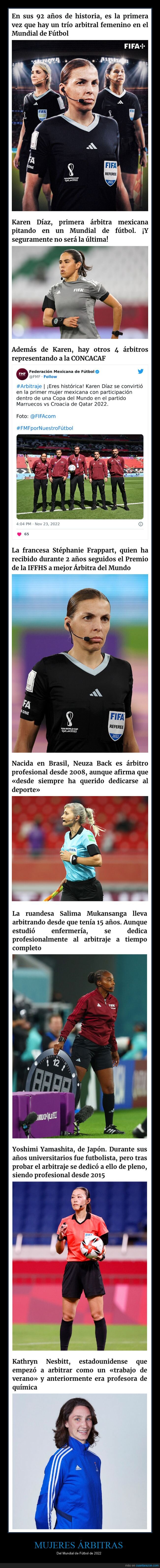 mujeres,árbitras,mundial