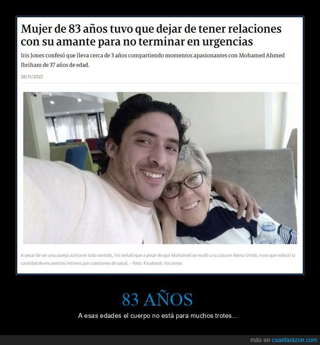 83 años,relaciones,amante,urgencias