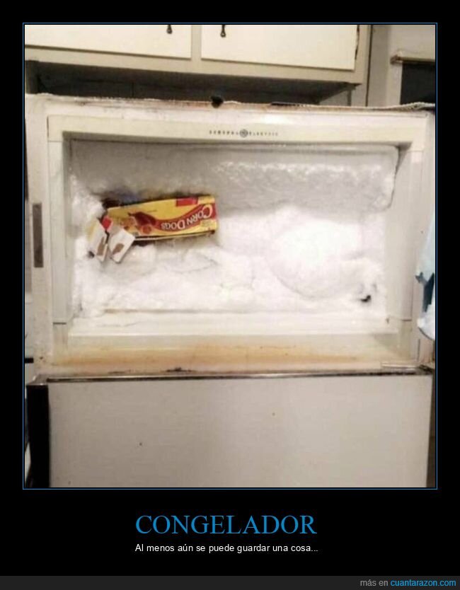 congelador,hielo,wtf