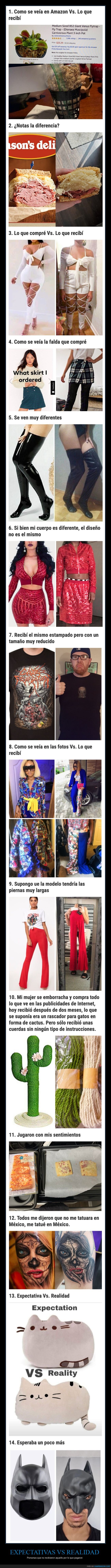 expectativas,realidad,fails