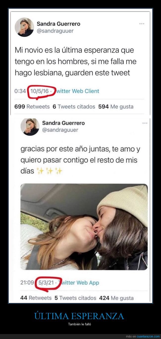 novio,última esperanza,lesbiana