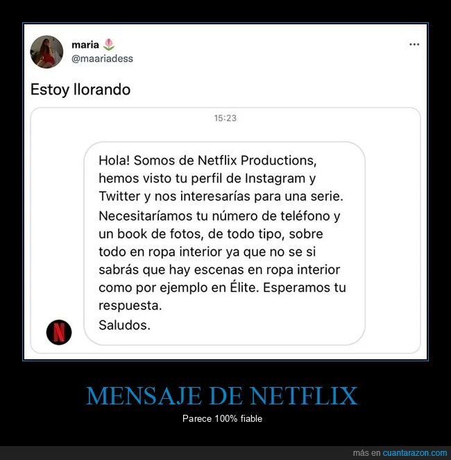 fotos,instagram,netflix,ropa interior,wtf