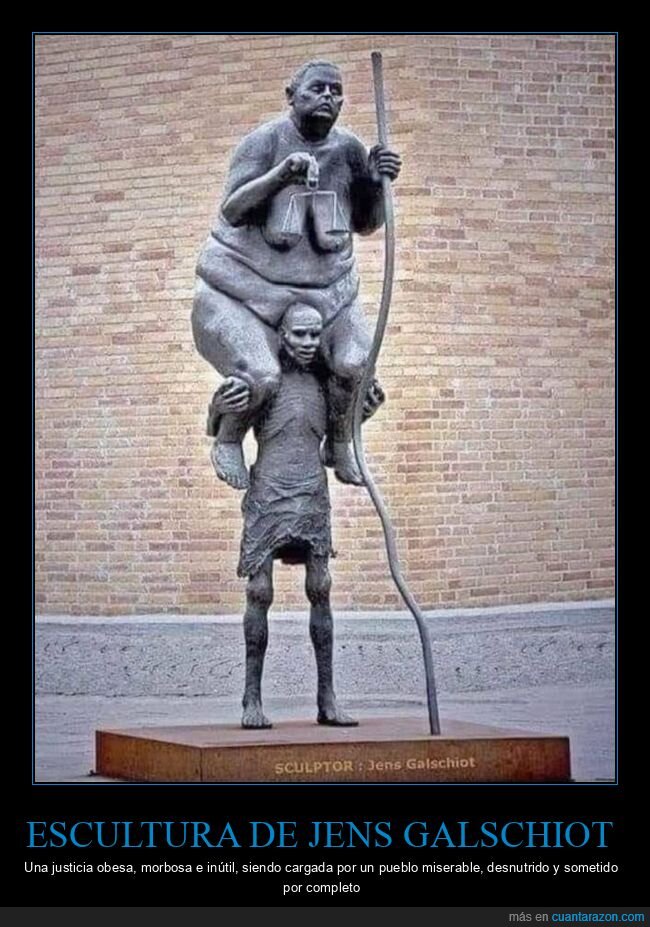 jens galschiot,escultura,justicia