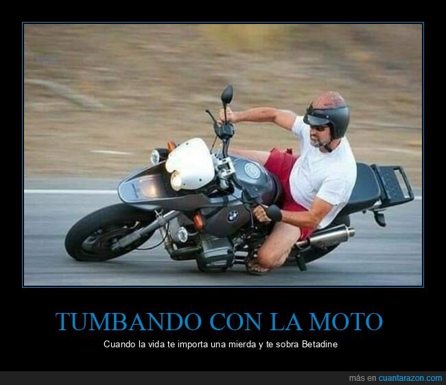 moto,tumbando