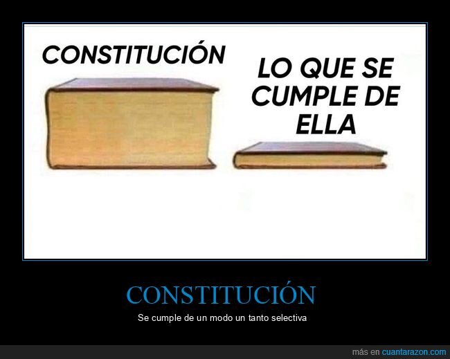 constitución,cumplirse
