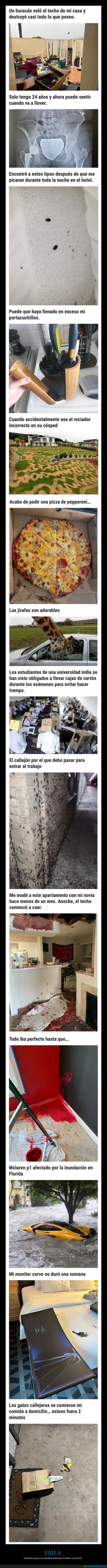 fails,mal día,mala suerte