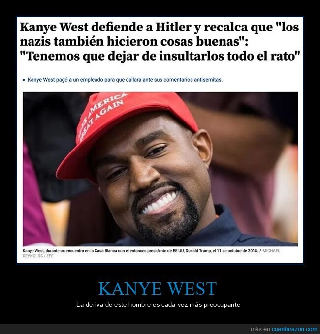 admirar,hitler,kanye west,nazis