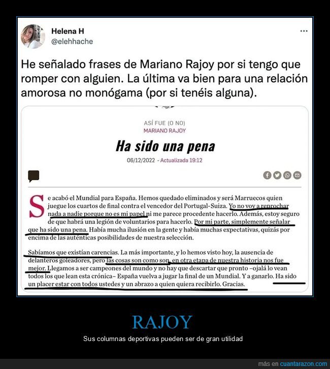españa,mundial,periodista deportivo,políticos,qatar,rajoy