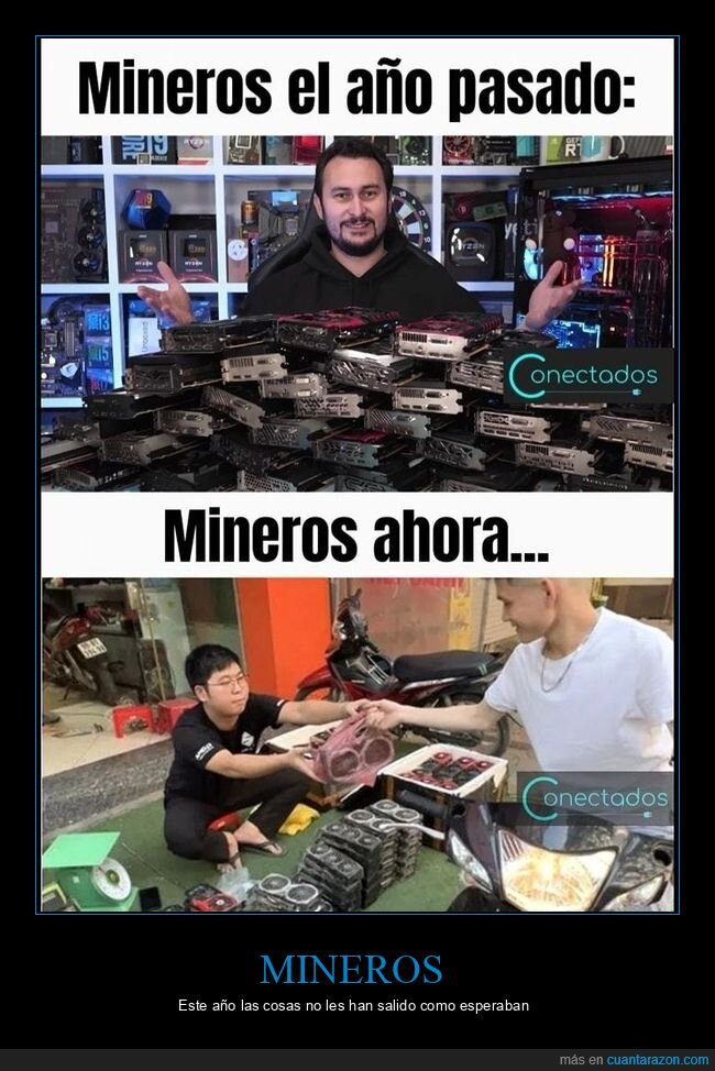 mineros,criptomonedas