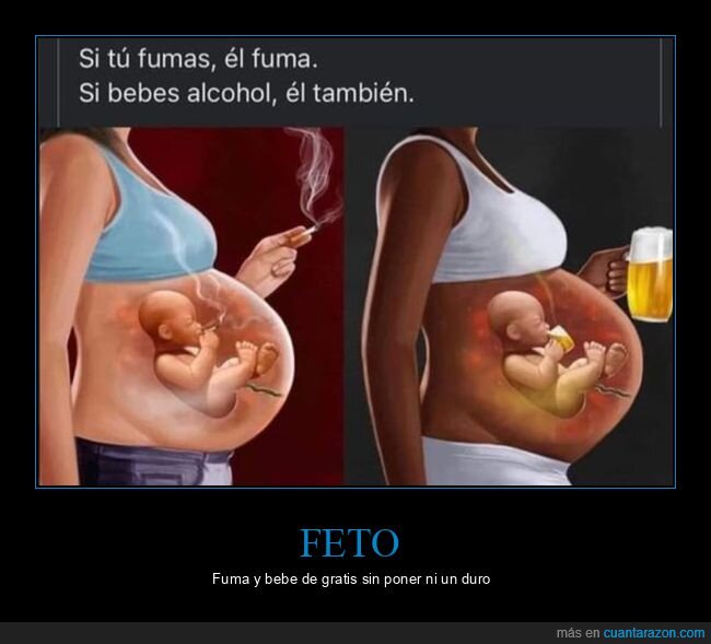 fumar,alcohol,beber,embarazada