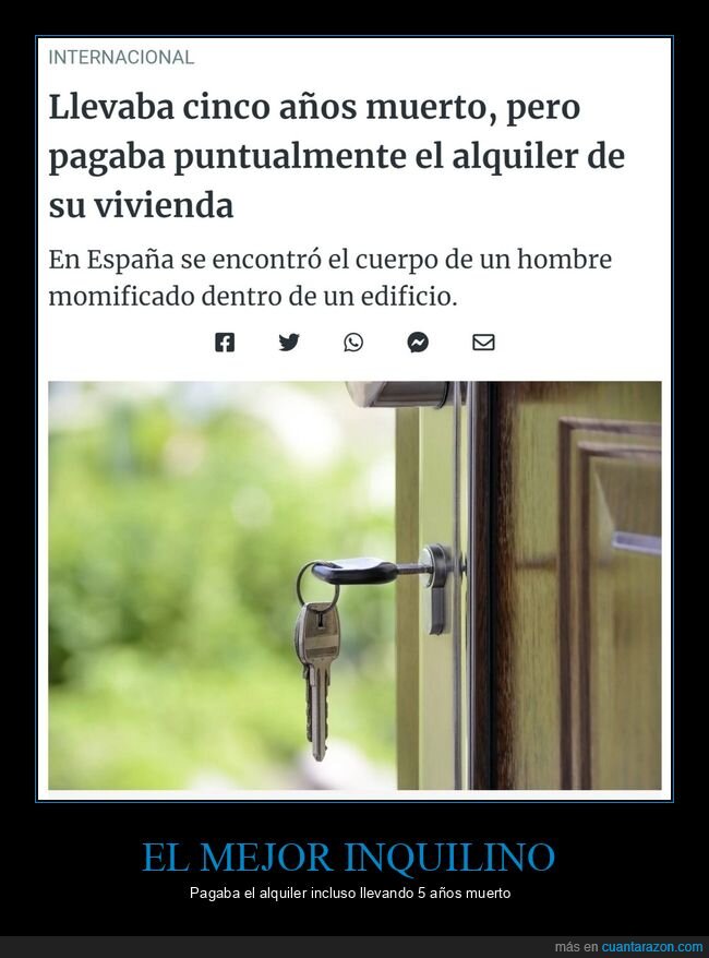 muerto,pagando,alquiler