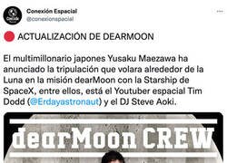 Enlace a Presentando a la tripulación de la misión dearMoon