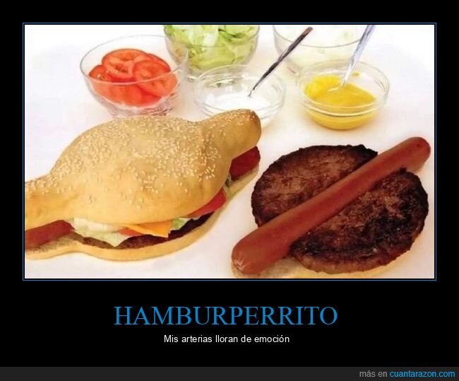 hamburguesa,perrito caliente,wtf