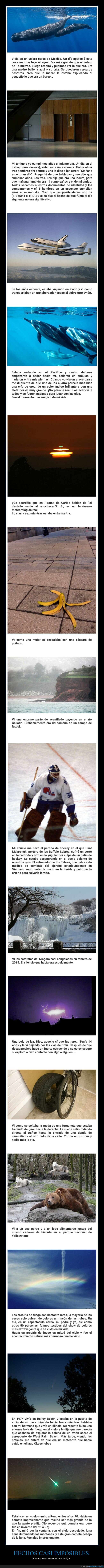 hechos casi imposibles,testigos