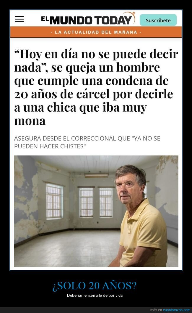 el mundo today,cárcel,decir