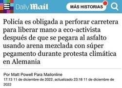 Enlace a Otro eco-activista que no sale bien parado...