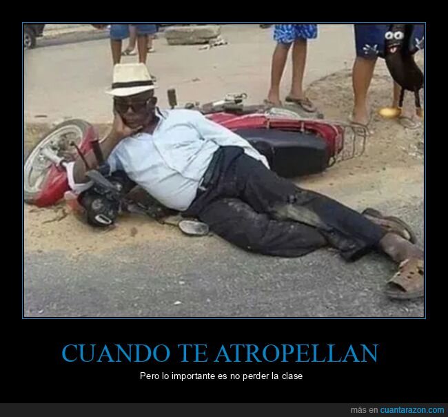atropellar,clase,motos,postura,wtf