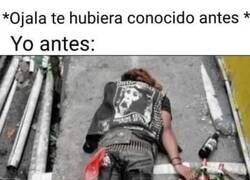 Enlace a Mejor no haberme conocido antes...