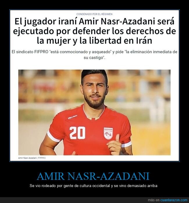 amir nasr-azadani,irán,ejecutado