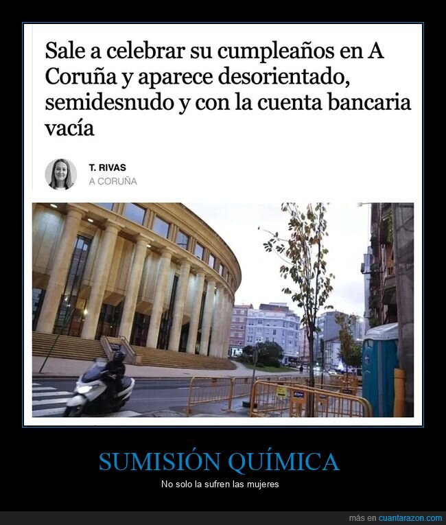 cuenta bancaria,cumpleaños,robo,sumisión química