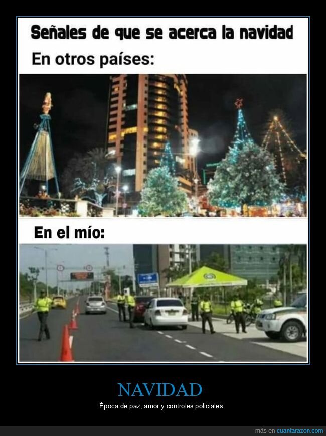 navidad,señales,controles