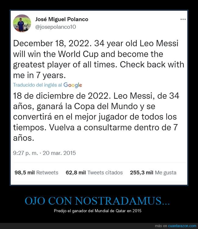 mundial,qatar,predicción,messi,argentina