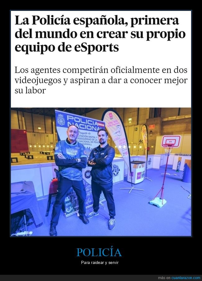 policía,esports