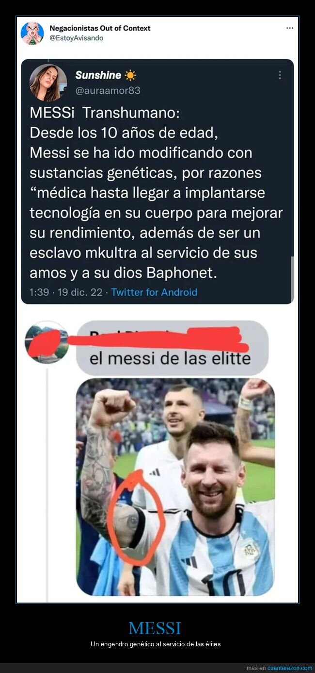 conspiranoicos,messi,mundial,qatar