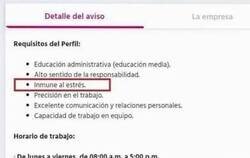 Enlace a Requisitos para la oferta de empleo