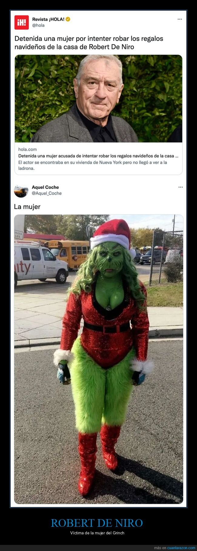 detenida,regalos,robar,robert de niro