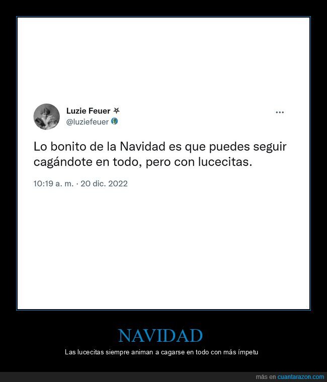 navidad,cagarse en todo,lucecitas