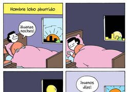 Enlace a Hombre lobo inofensivo