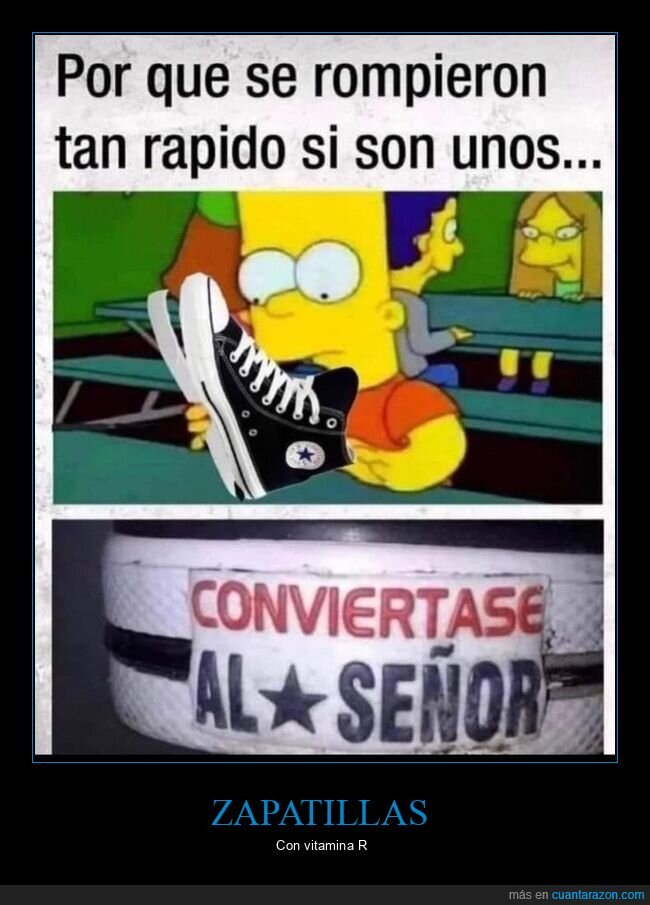 zapatillas,converse,conviértase al señor,simpsons