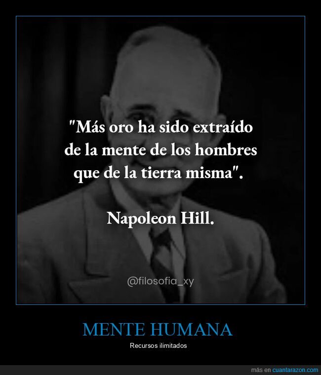 oro,extraer,mente,napoleon hill