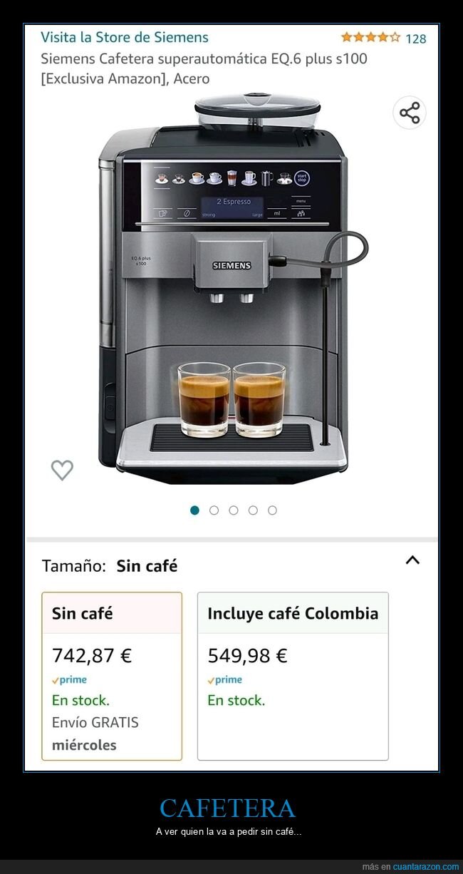 cafetera,café,precio