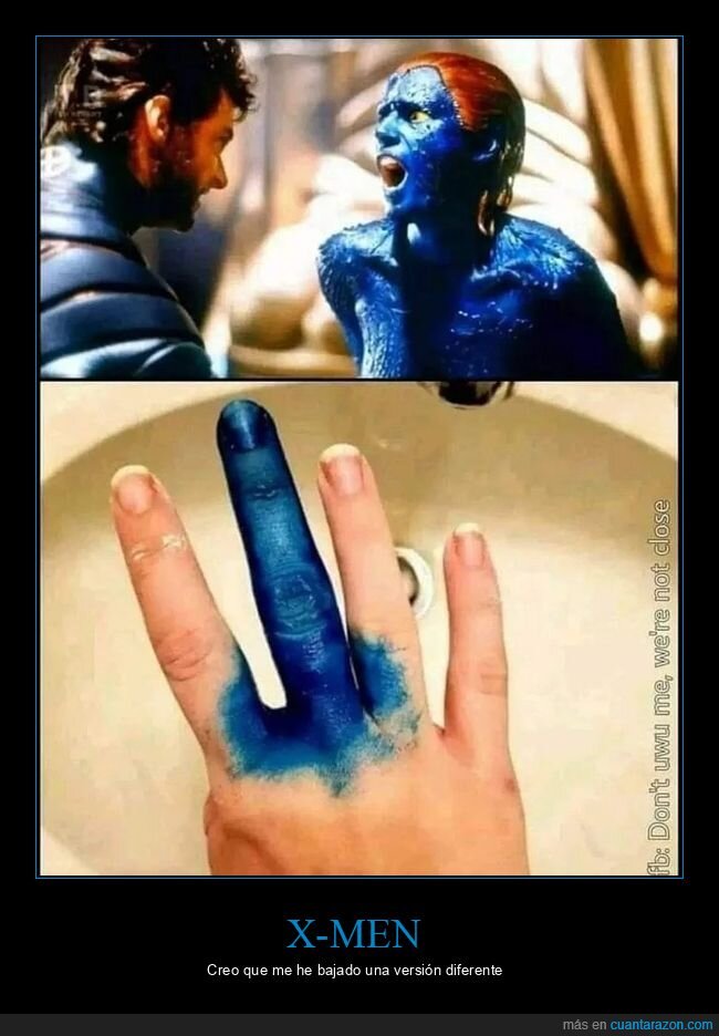 xmen,dedo