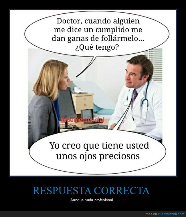 médico,cumplido