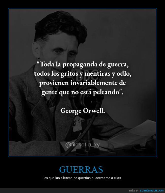 propaganda,guerra,george orwell