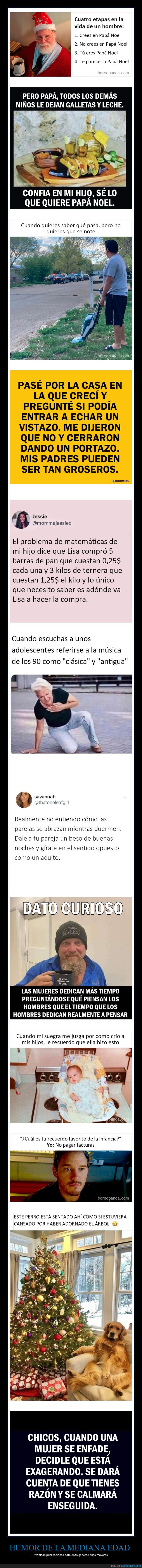 mediana edad,memes