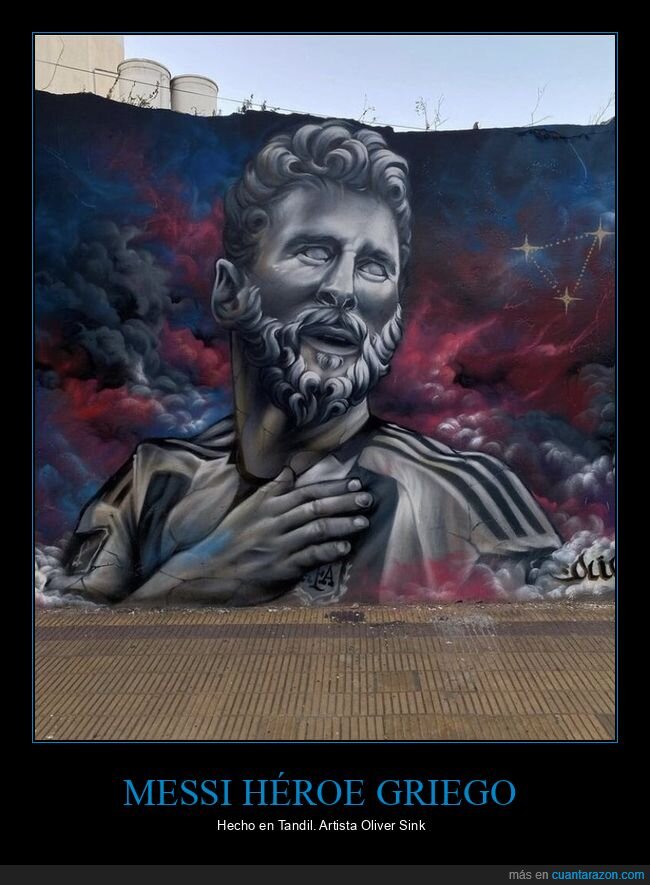 messi,mural,tandil,oliver sink