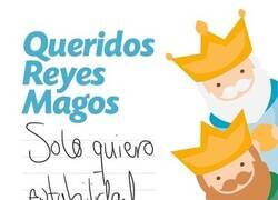 Enlace a Queridos Reyes Magos...