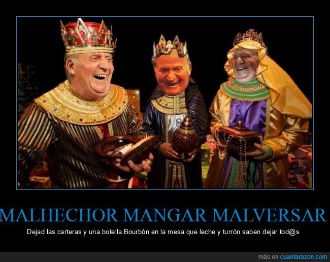 reyes magos,juancar,ladrón,mala gente