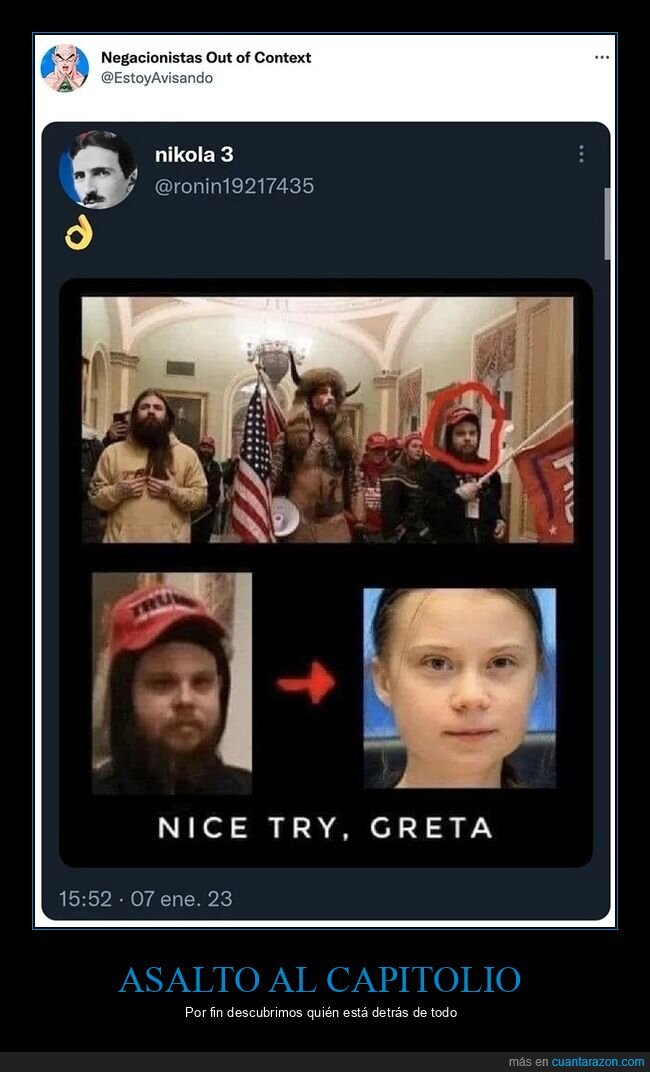 asalto,capitolio,conspiranoicos,greta thunberg