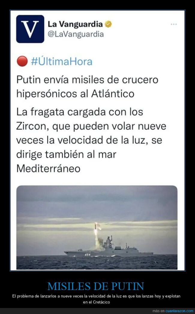 fails,misiles,velocidad de la luz