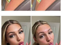 Enlace a Esta mujer editó sus fotos exageradamente para demostrar la falsedad de lo que vemos en redes sociales