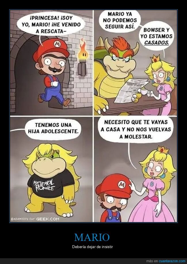 bowser,casados,mario,peach