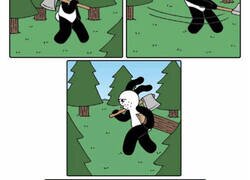 Enlace a Cómics tan divertidos como tristes y retorcidos a la vez, creados por Buni